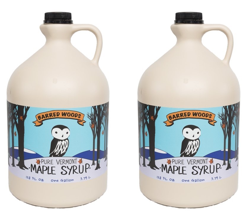 Wholesale Maple Syrup – Two 1 Gallon Jugs of Vermont Maple Syrup – Dark Robust
