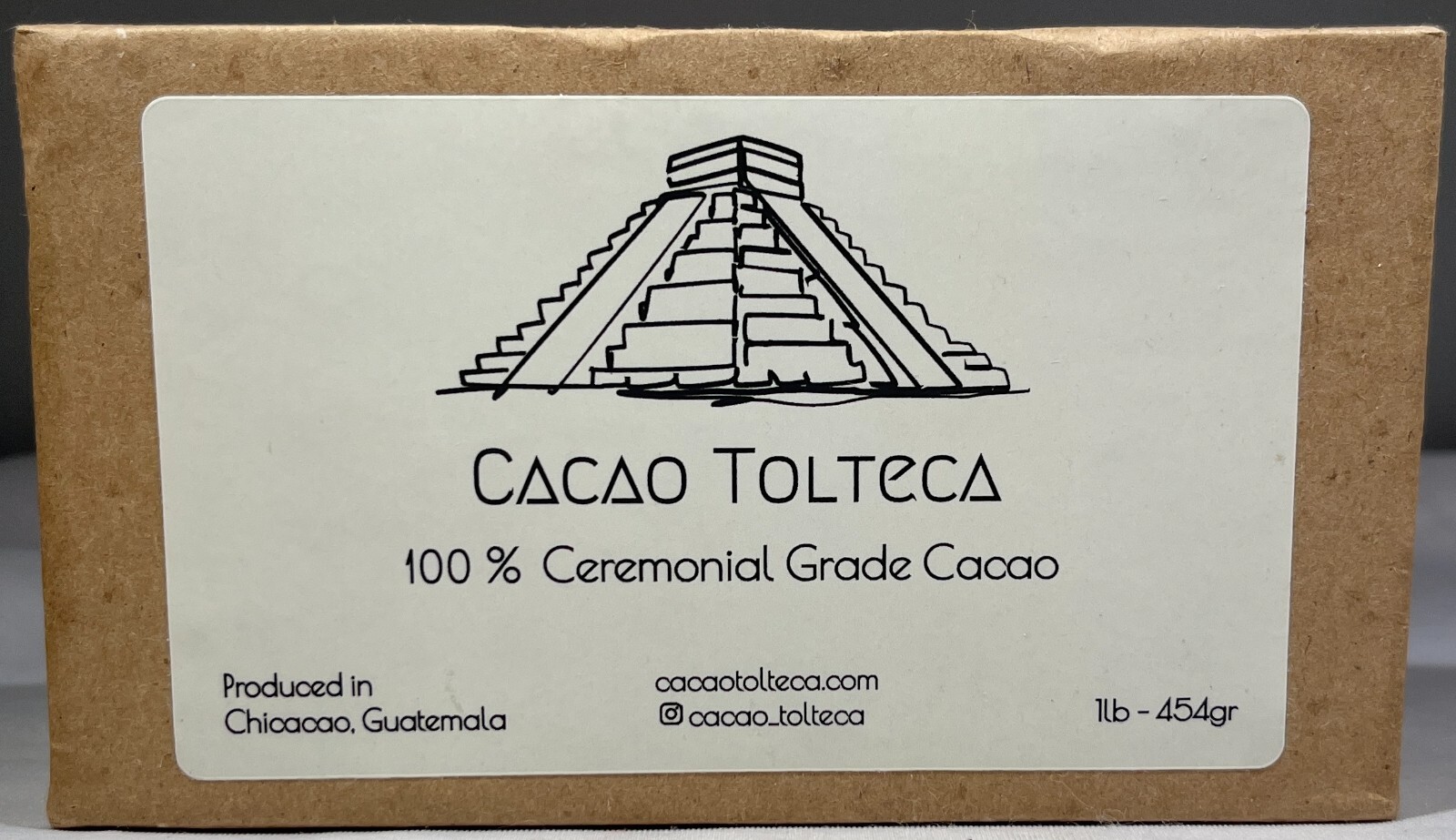 Cacao Tolteca 100% Ceremonial Grade Cacao Block – CHOOSE SIZE!