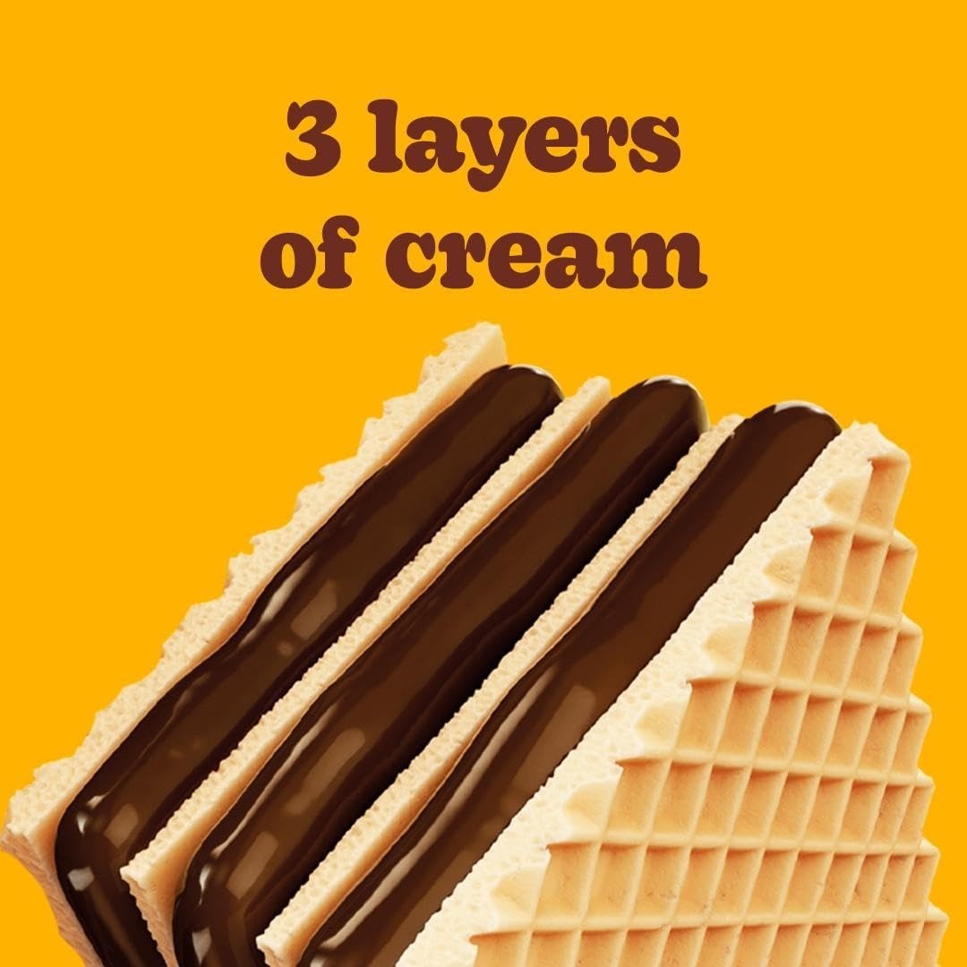 Bauducco Chocolate Wafers – Crispy Wafer Cookies – 5 oz