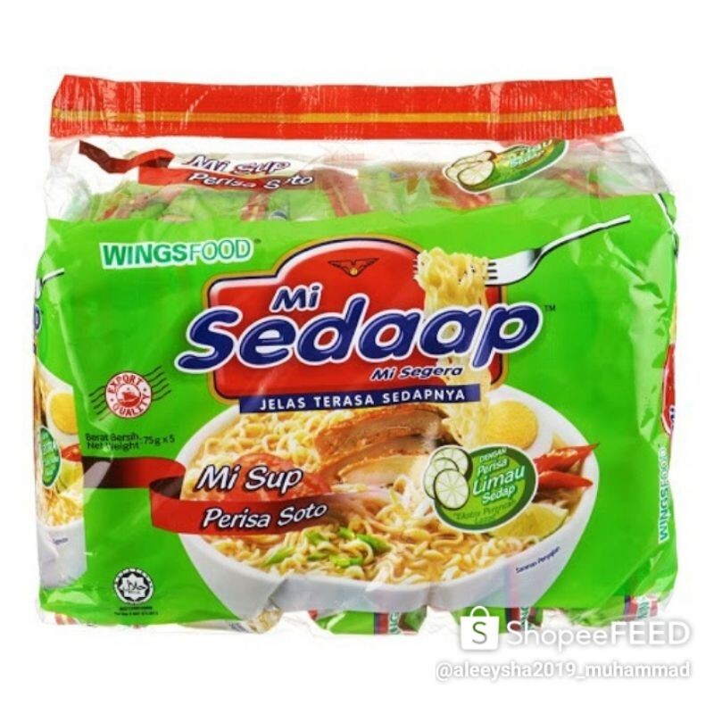 Mee Sedaap Goreng Soto (Instant Noodles)