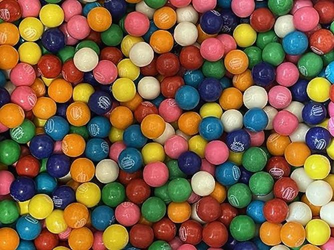 Dubble Bubble 14 Mm Size Small Gum Balls Bulk 2 Pounds Best in Quality New