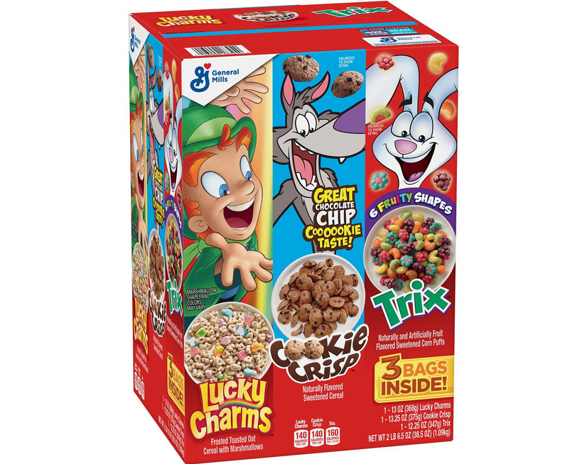 General Mills Cereal, Variety Pack, 38.5 oz.