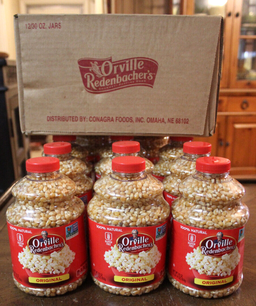11 Packs of 30 oz Orville Redenbacher’s Original Gourmet White Popcorn Kernels