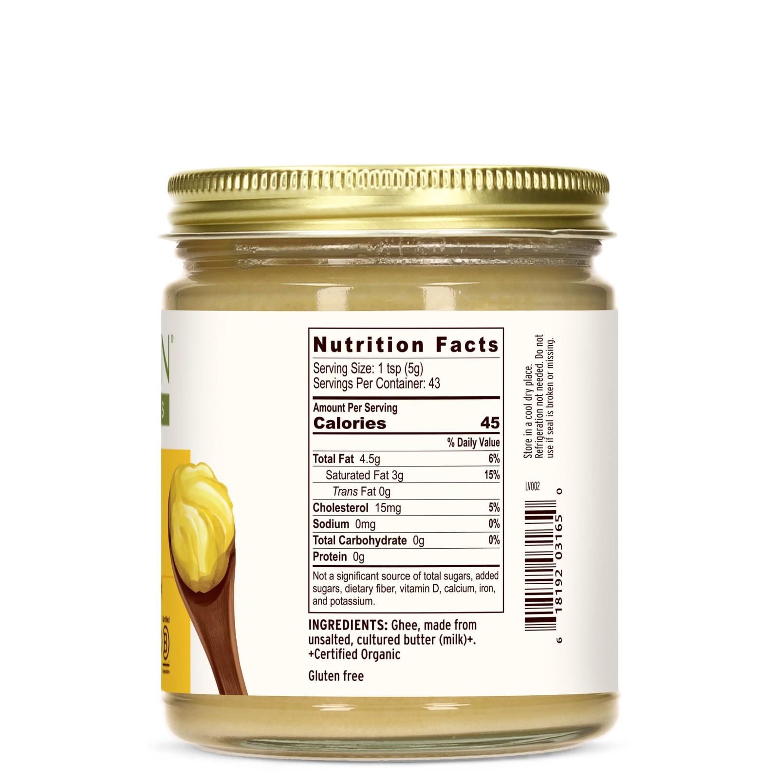 Grass-Fed Ghee – Original Cultured Organic Ghee (Clarified Butter) – Tasty Oi…