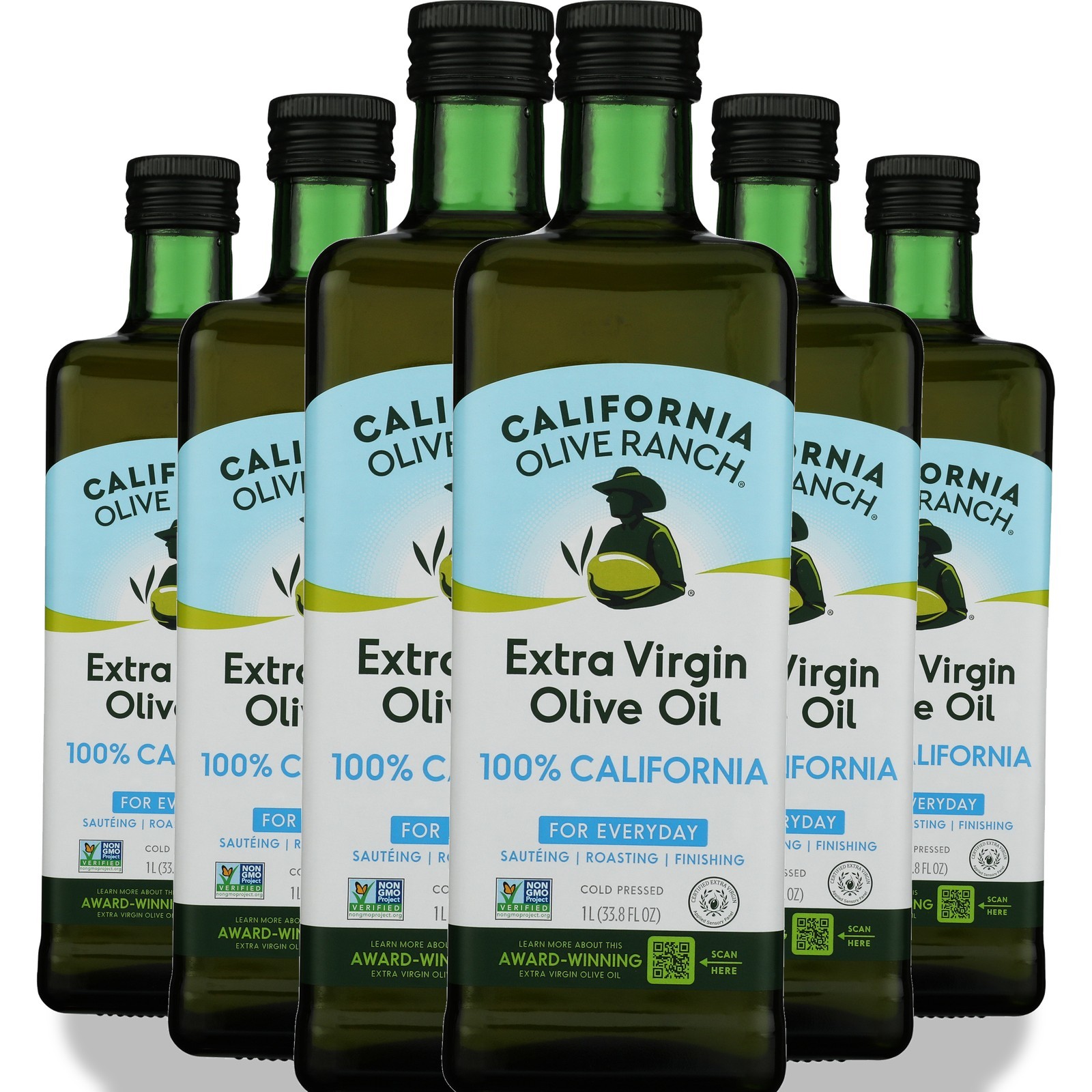 33.8 Fl Oz California Olive Ranch Extra Virgin Oil 6 Pack