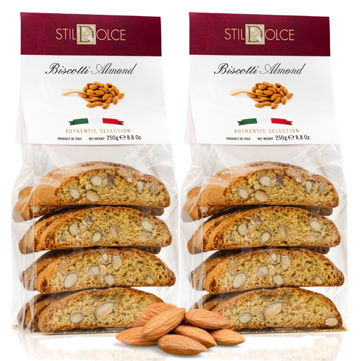 Italian Semi-Soft Almond Biscotti | Made in Tuscany, Italy | Traditional Auth…