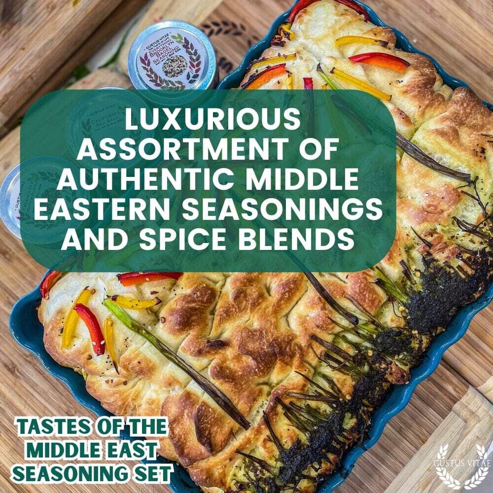 Middle Eastern Seasoning Gift Set – Tastes of The Middle East – Six Pack