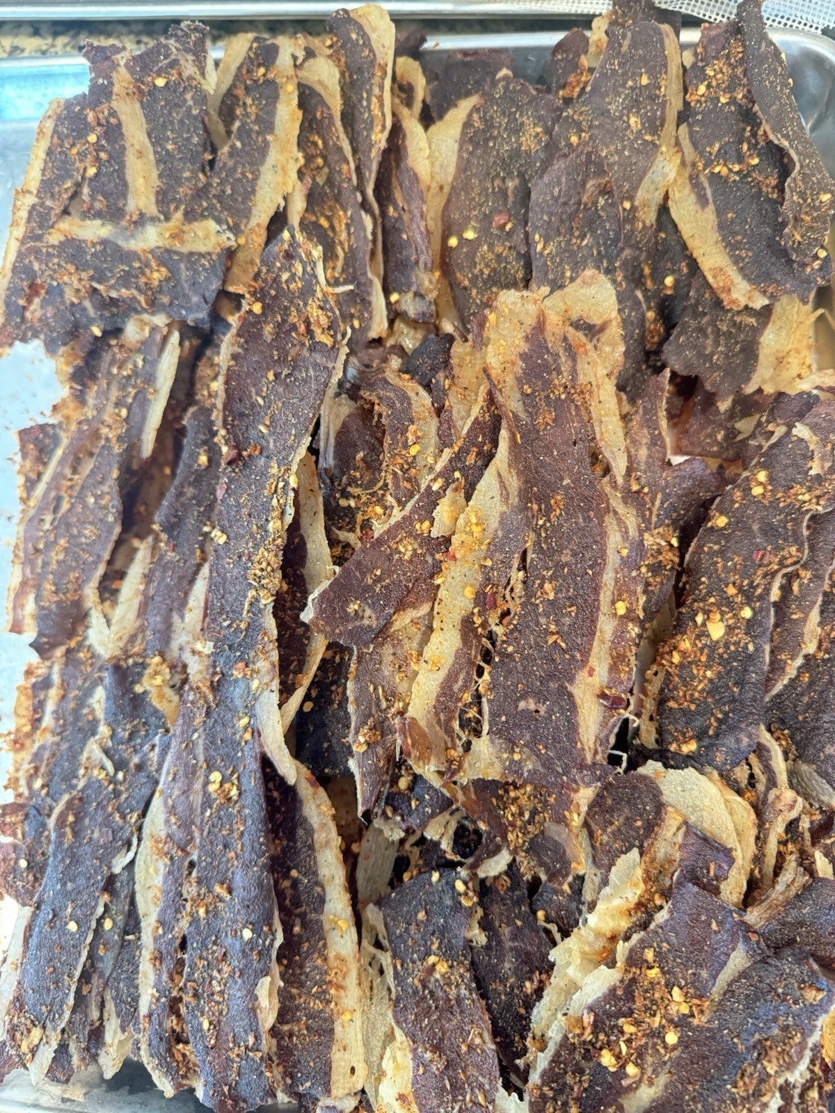 Sweet & Spicy Honey Garlic Beef Jerky Chips 3.5 oz