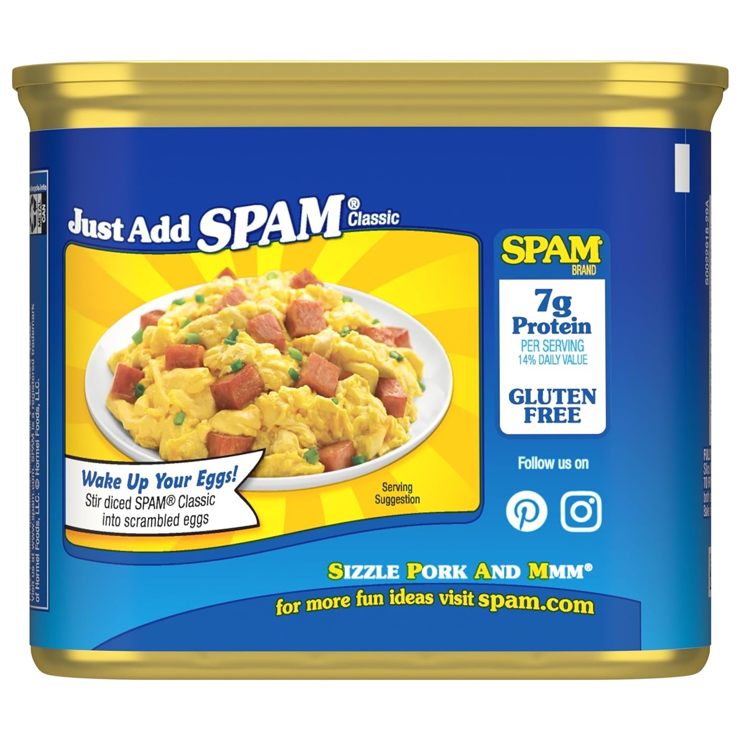 Versatile 12 oz Classic Canned Meat – Perfect for Breakfast, Lunch & Dinner