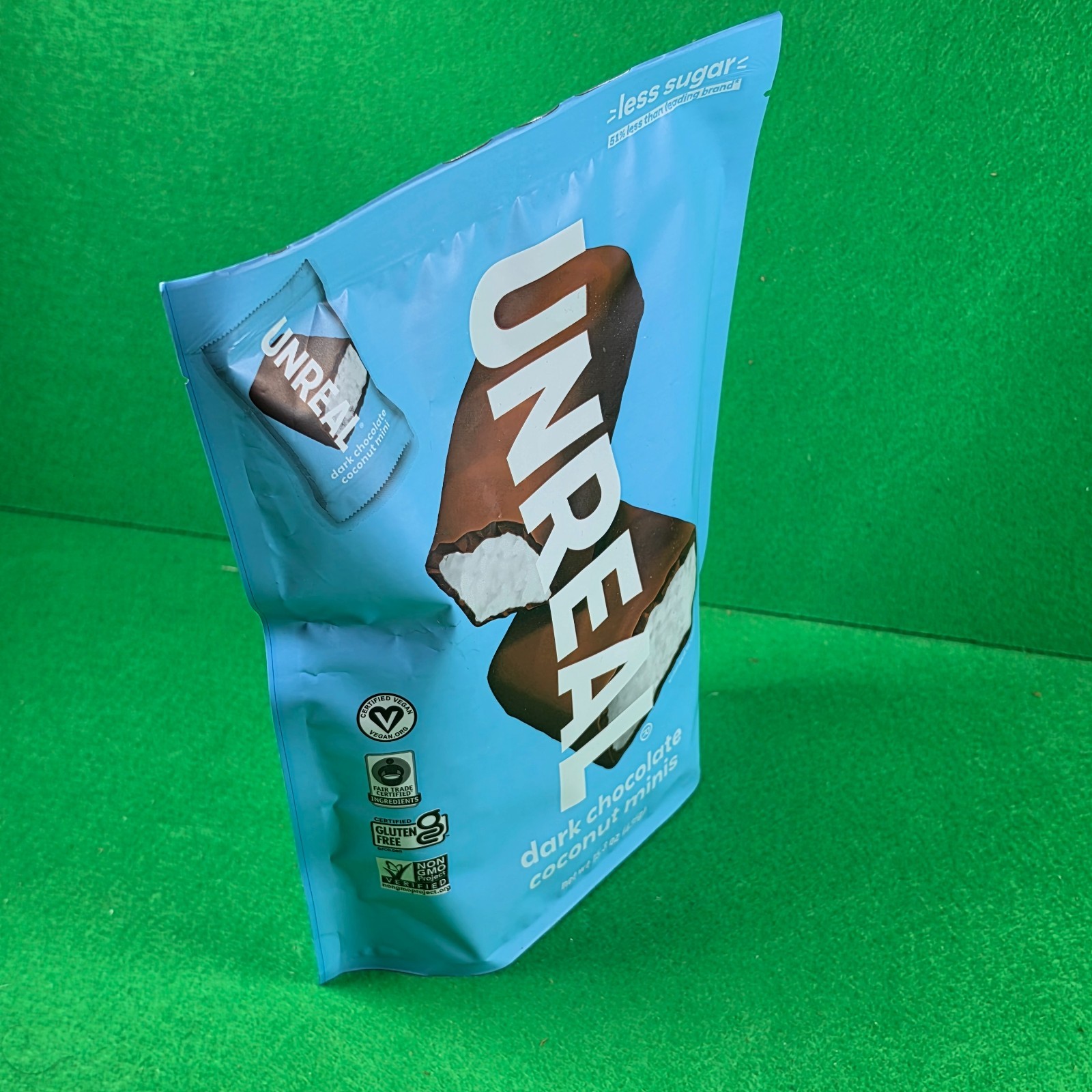 Unreal Dark Chocolate Coconut Minis Vegan Gluten Free, 15.3 oz (435g) EXP 01/27
