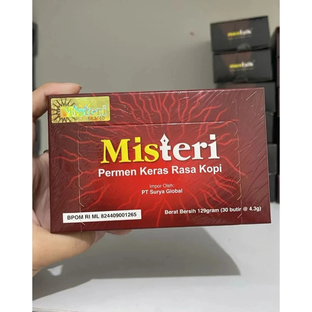 2 BOX SPECIAL BUNDLING Men talk Candy + Mist eri Coffee Candies Box Gift Premium