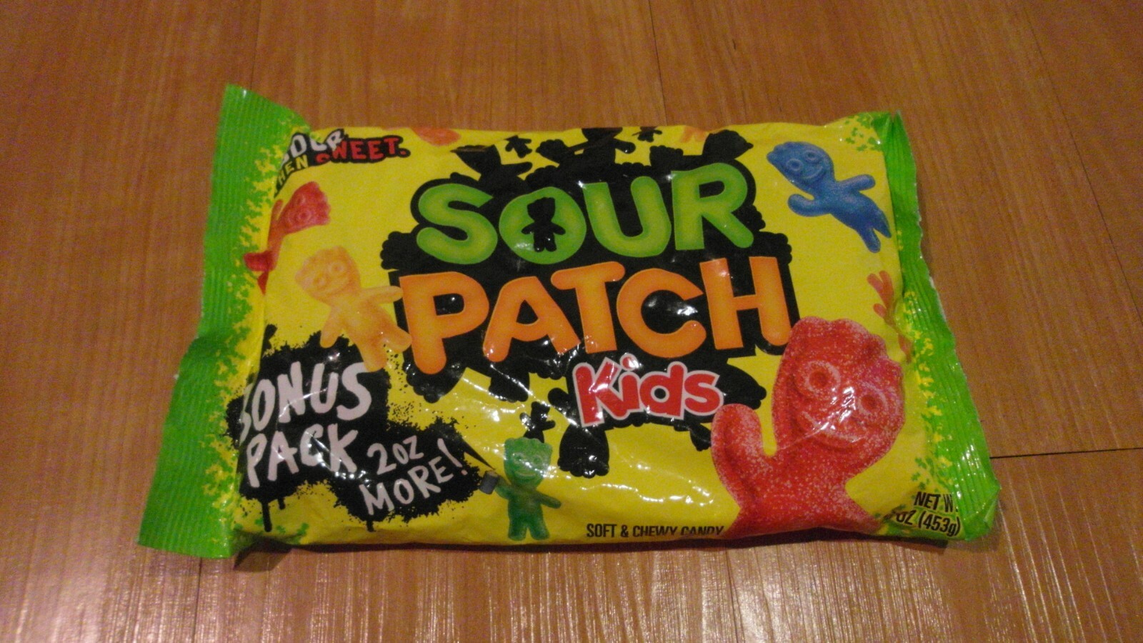 (3) Bag Lot Of Sour Patch Kids 16 Oz Each (3 lbs Total) Sour Then Sweet