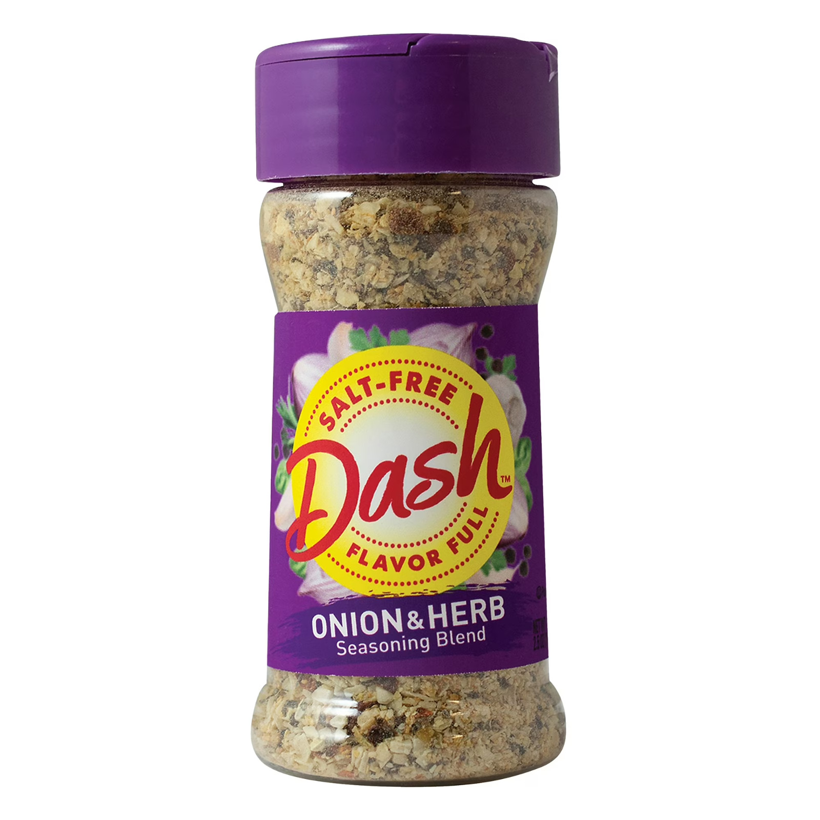 Dash Onion & Herb Seasoning Blend All-Purpose Spice Kosher No MSG 2.5 oz