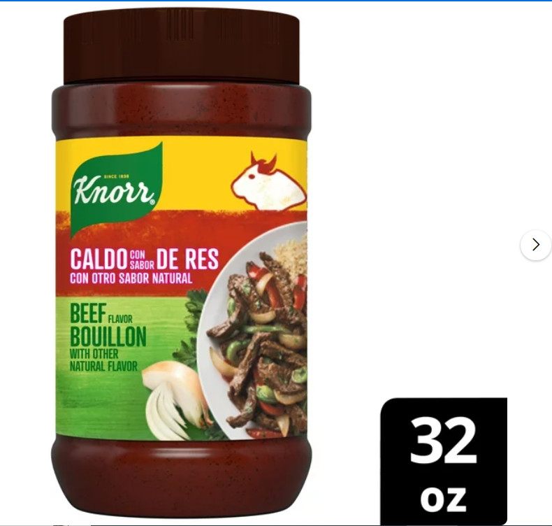Knorr Shelf-Stable Granulated Beef Bouillon Seasoning 2.0 lb