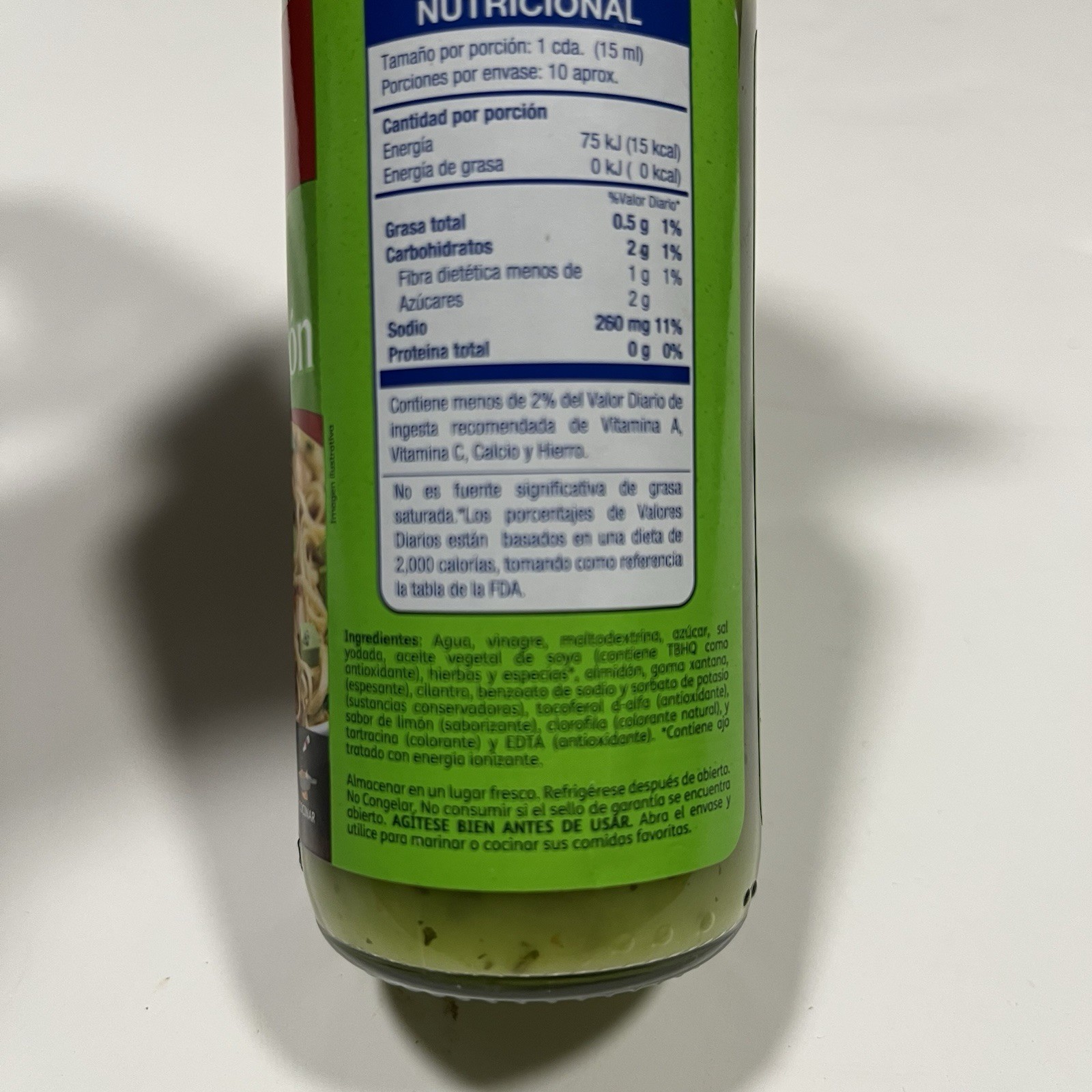 McCormick Salsa Cilantro Limon Lemon 5oz (148ml) One Bottle