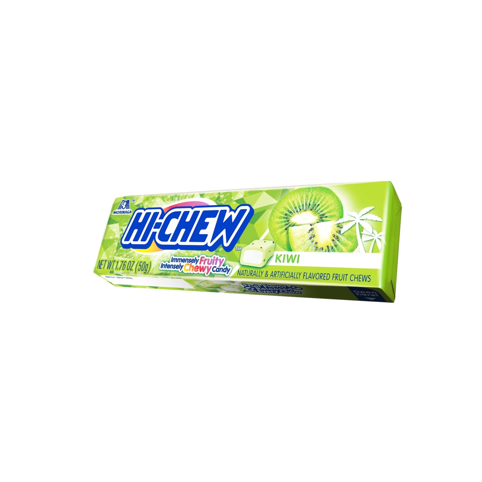 HI-CHEW Kiwi – Box of 15 Sticks, 1.76oz ea | Unique Fun Soft & Chewy Taffy Candy
