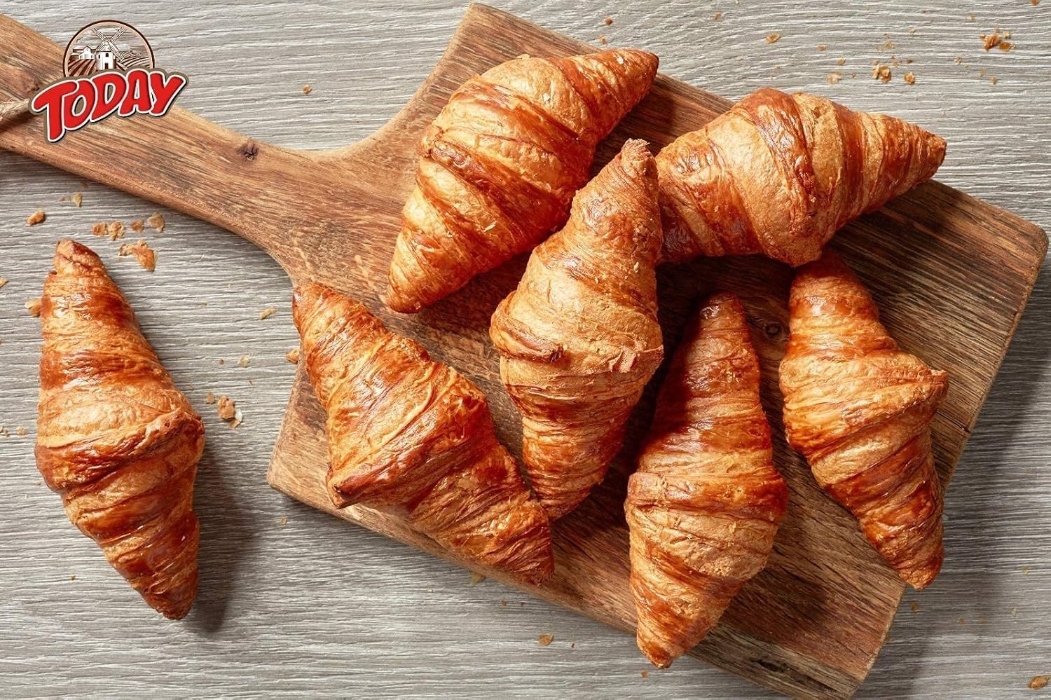 Soft and Rich Croissants with Hazelnut Filling | 6 Individually Wrapped Packs
