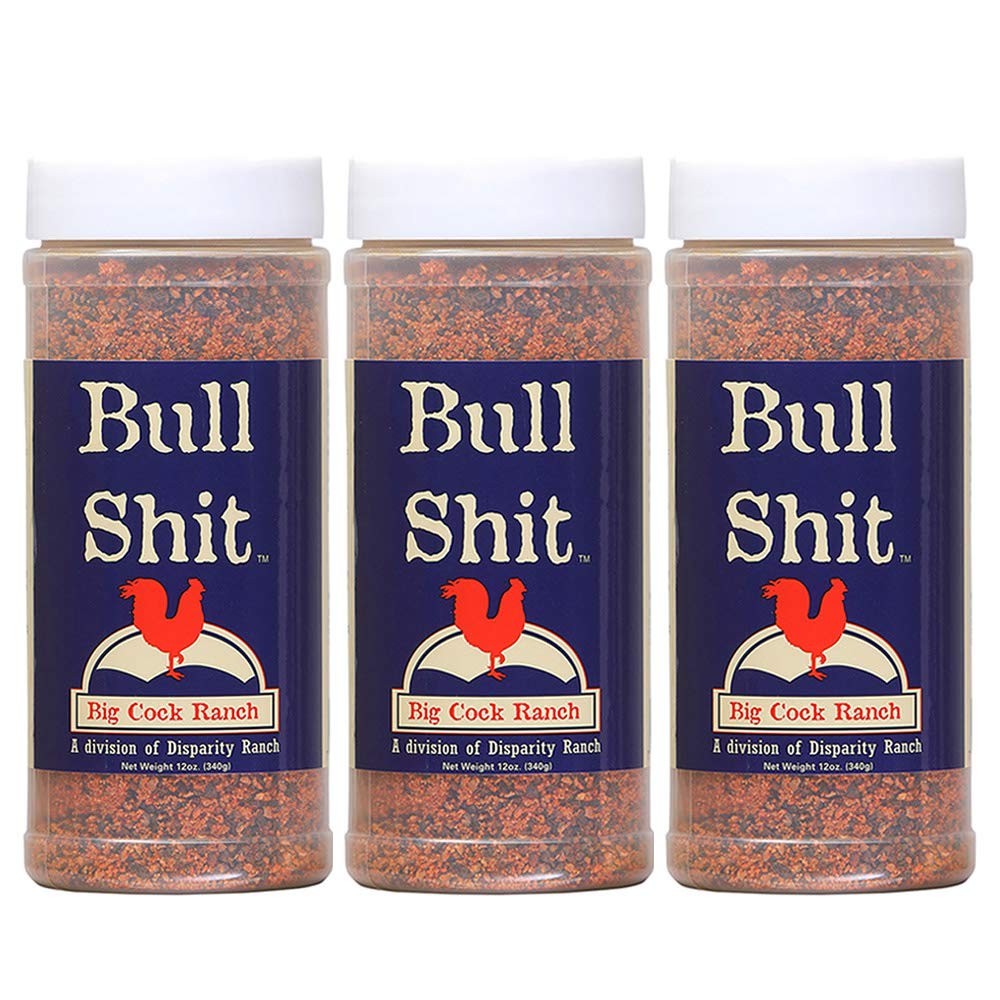 Bullshit steak seasoning from 12 Ounce (Pack of 3)