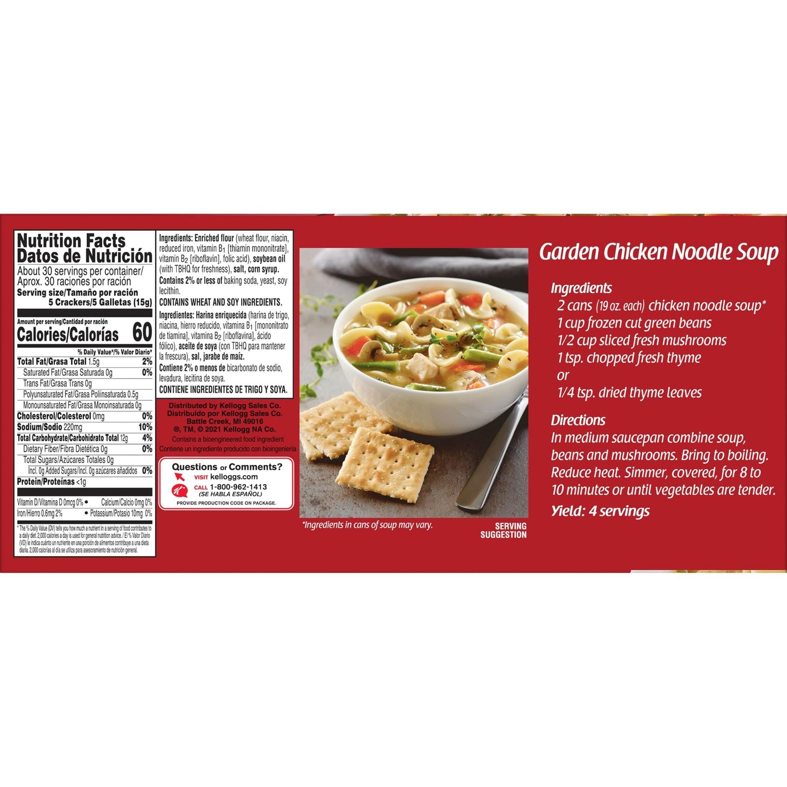 Zesta Saltine Crackers, Soup Original, 16oz 16 Ounce (Pack of 1)