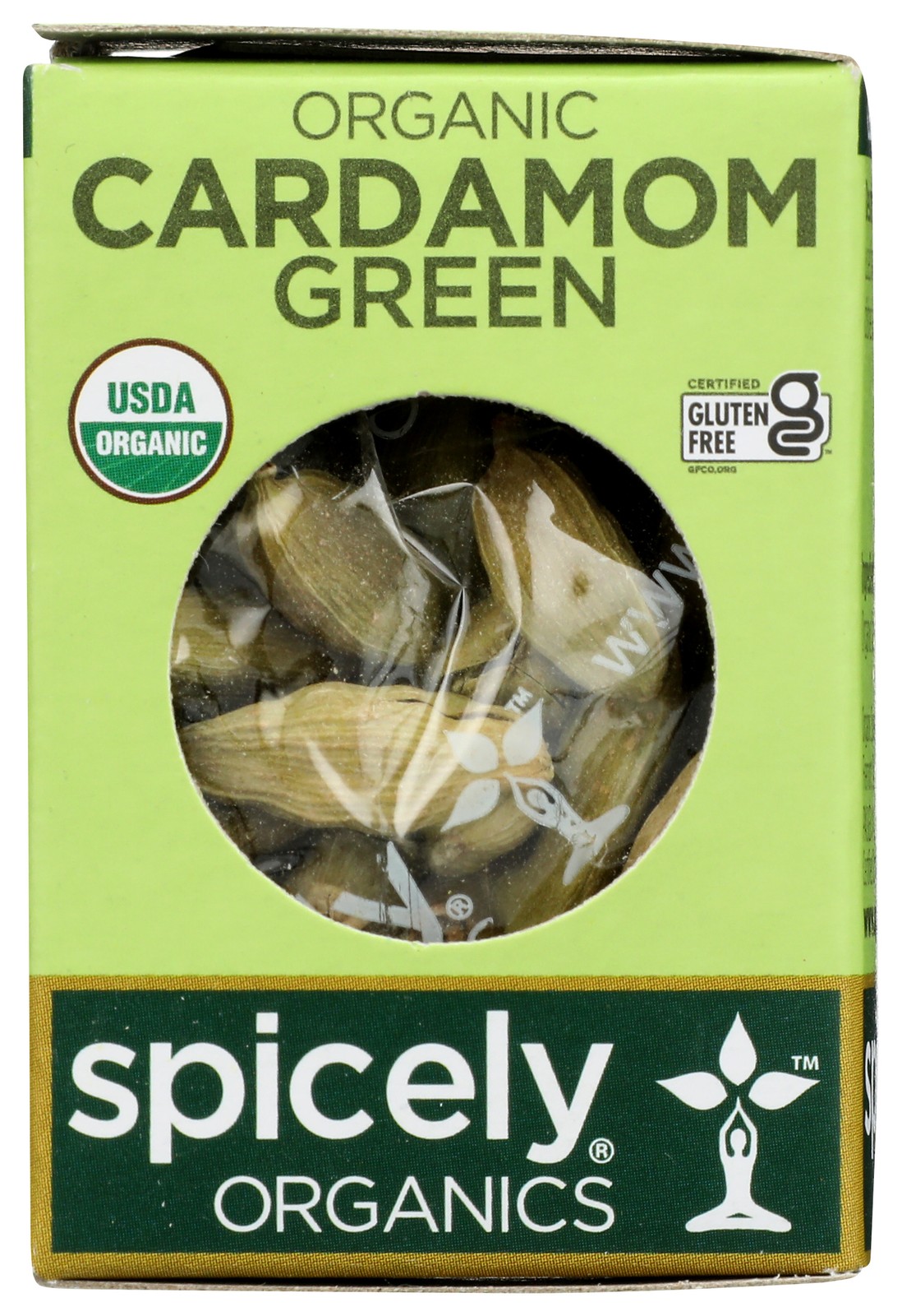 Spicely Organics Organic Green Cardamom Pods 2 Oz Spices 6 Pack