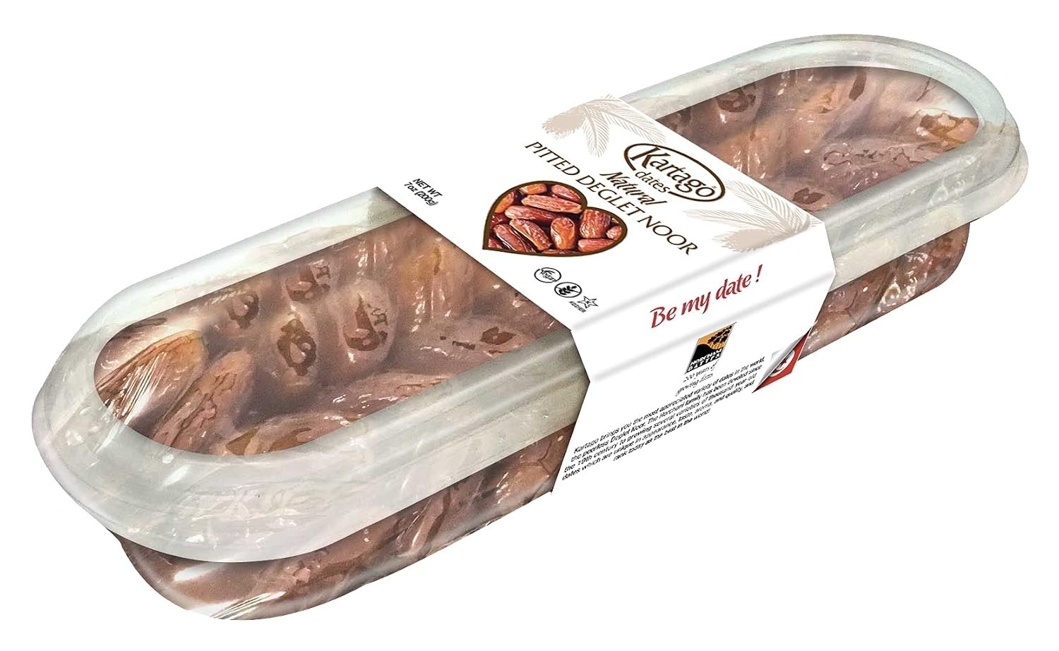 Versatile All Natural Deglet Noor Pitted Dates – 7.05 oz Fresh, Kosher Certified