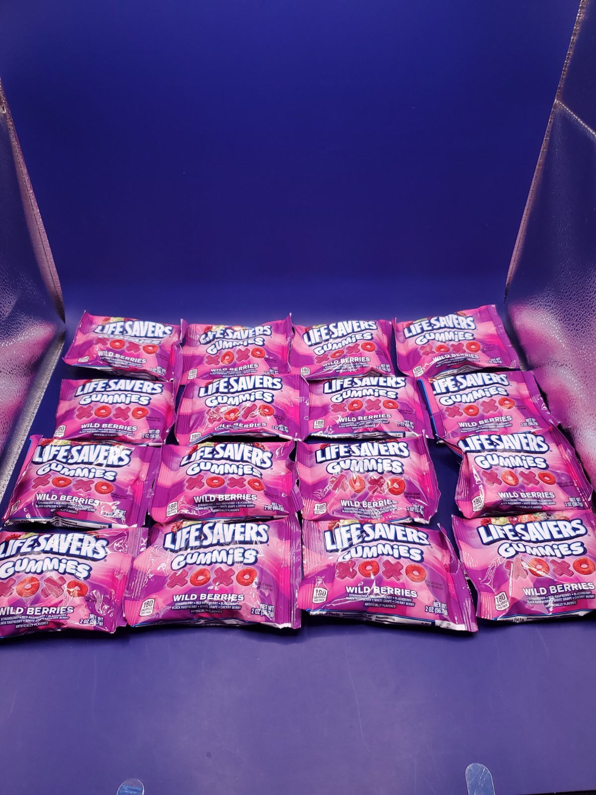 16 Packs Life Savers XOXO Wild Berries Gummies Candy 2OZ Snack Size Exp 09/2026