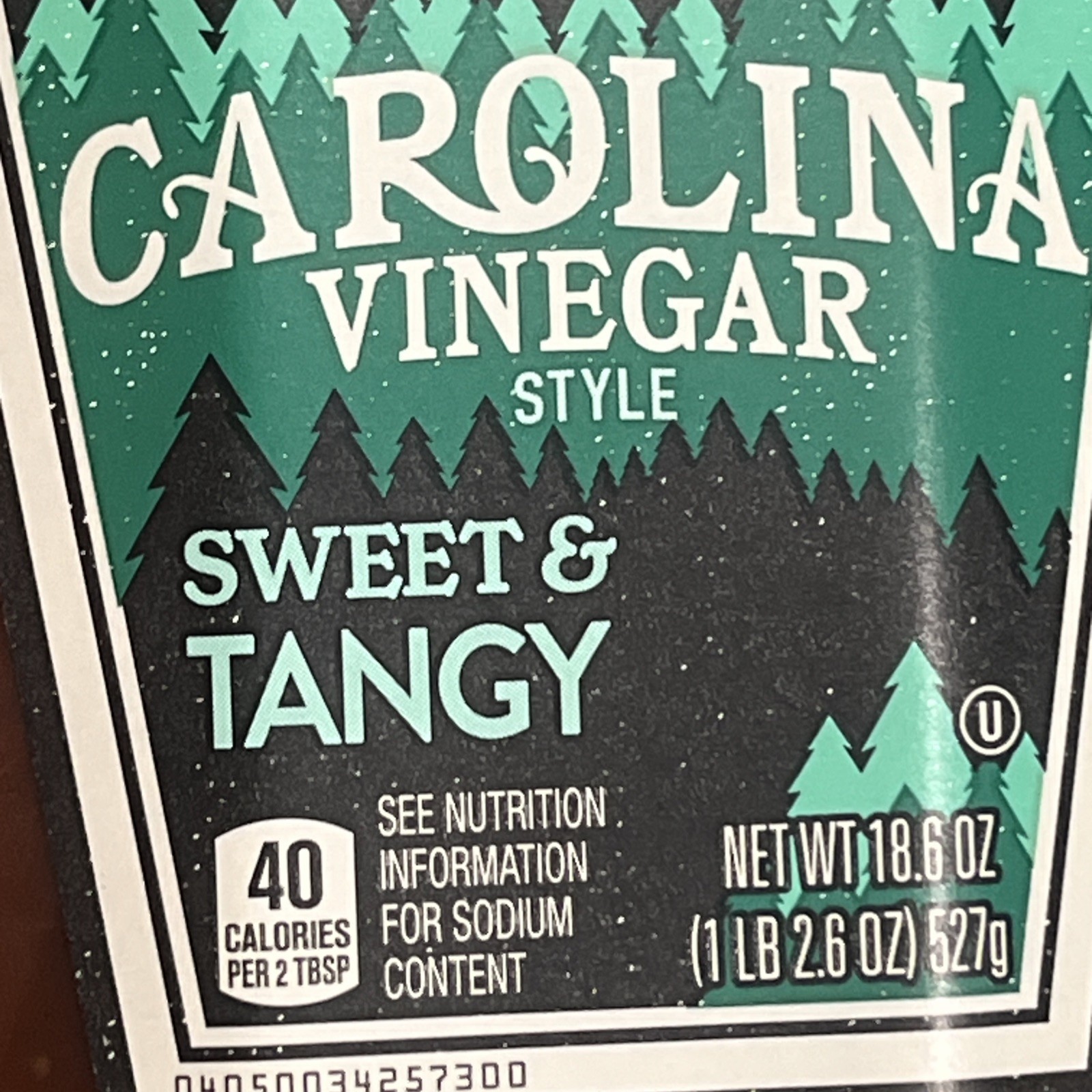 HEINZ Carolina Vinegar Style BBQ Sauce, 18.6 Oz Bottle Hard To Find Read Date 📆