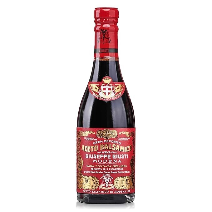 Giusti Italian Balsamic Vinegar of Modena IGP – 3 Gold Medals 8.45 FL OZ.
