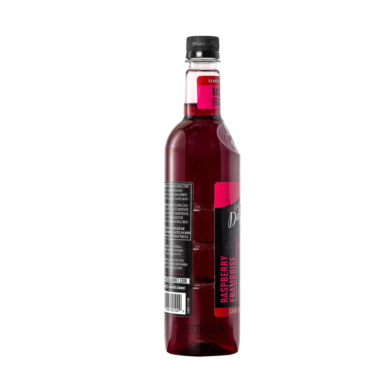 DaVinci Gourmet Classic Raspberry Syrup, 25.4 Fl Oz (Pack of 1),