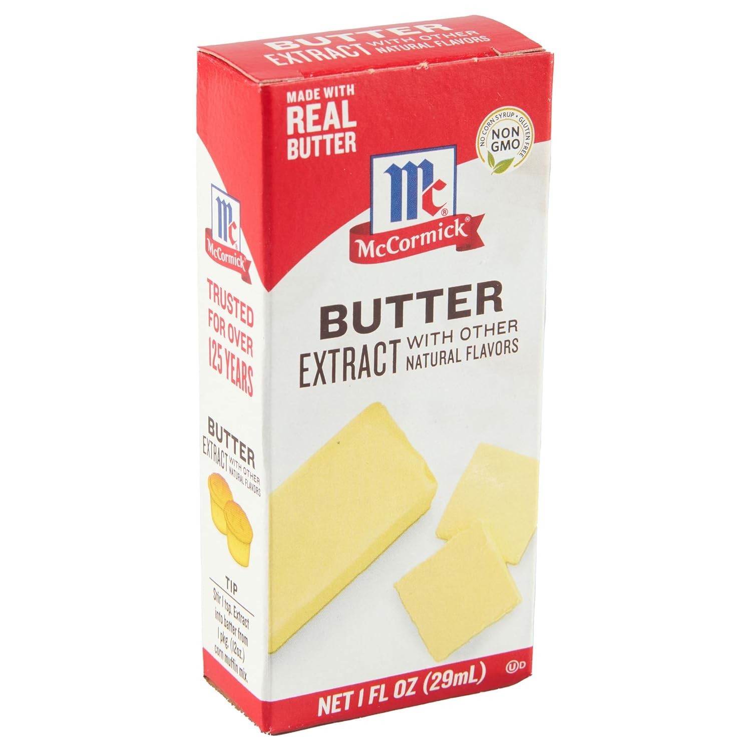 Butter Extract Natural Flavor 1 Fl Oz for Baking and Cooking