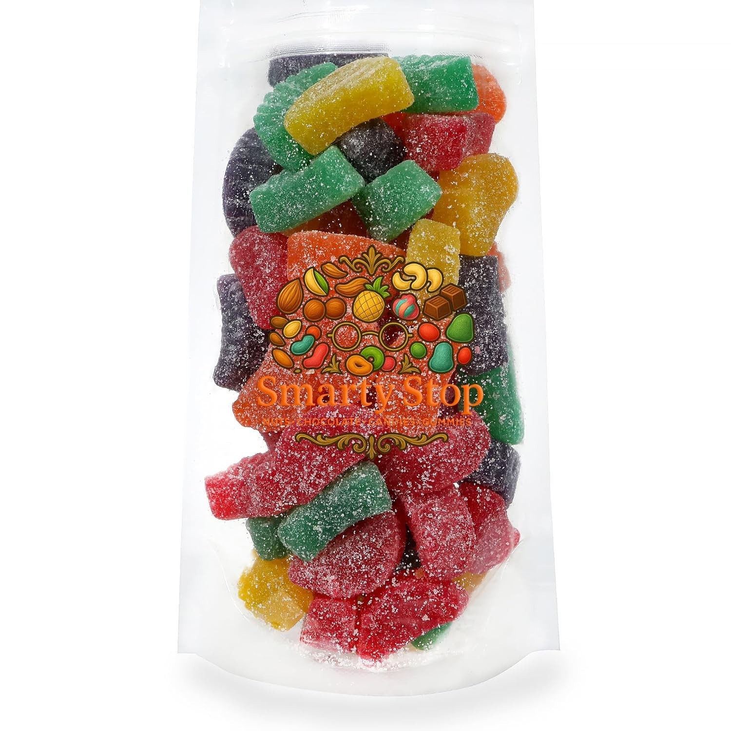 Assorted Slice Wedges Fruit Gummy Candy, 2 LB – Chewy Delight for Every Occasion