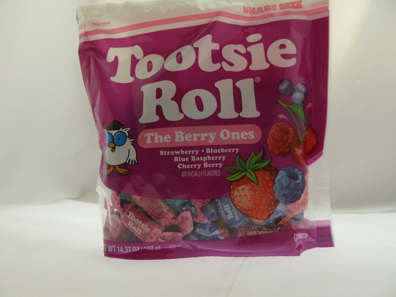 Tootsie Roll The Berry Ones Chews Assorted Fruit Rolls Candy Candies 14.37oz bag