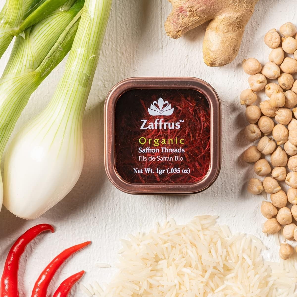 1g Super- Organic Saffron for Risotto, Paella & Desserts – Culinary Gold