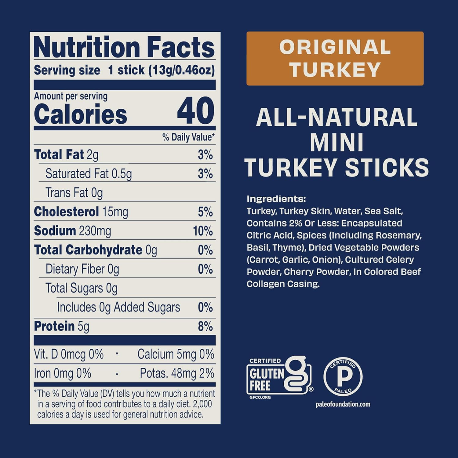 Archer Jerky Mini Turkey Sticks – Gluten Free, Keto, 28 Individually Wrapped