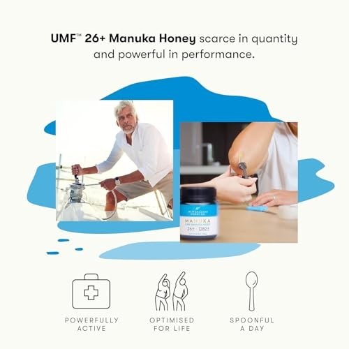 New Zealand Honey Co Raw Manuka Honey UMF 26+ MGO 1282+ 8.8oz