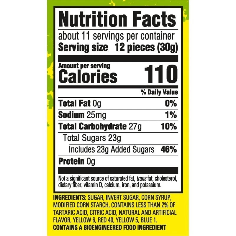 SOUR PATCH KIDS Soft & Chewy Candy – 12 oz Share Size Pack