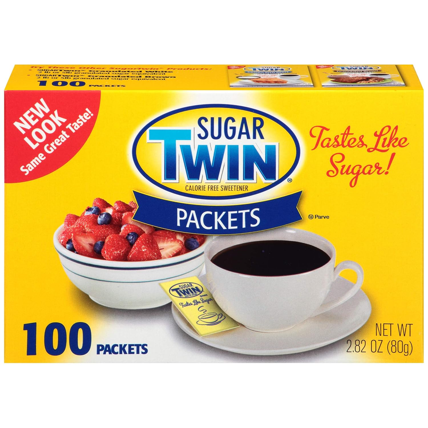 , Calorie Free Sweetener, 100 Packets (Pack of 12)