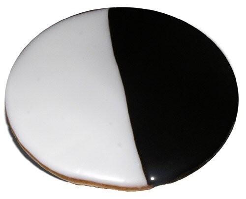 Jumbo Black And White Cookies Individually Wrapped Pack Of 12