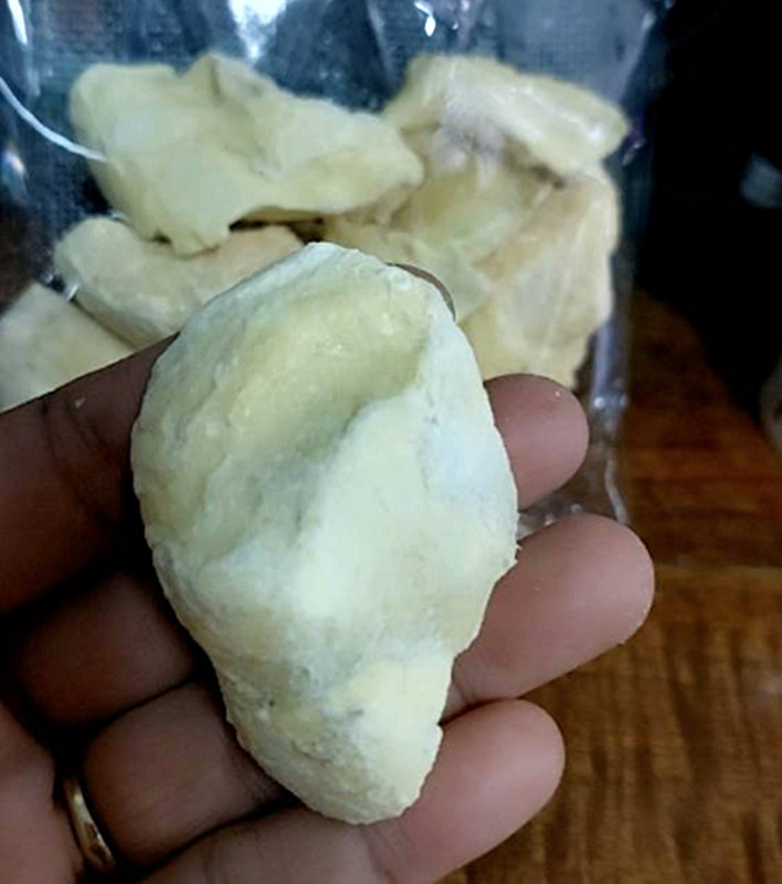 5 x 300g Freeze Dried 100% Monthong Durian Premium Grade Natural Fruit Snack DHL
