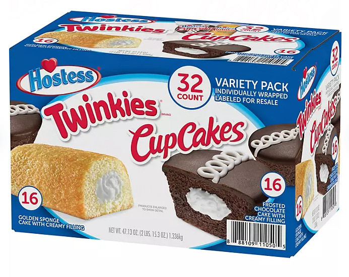 Hostess Twinkies And Ding Dongs Variety Pack 32 CT 42.04 OZ