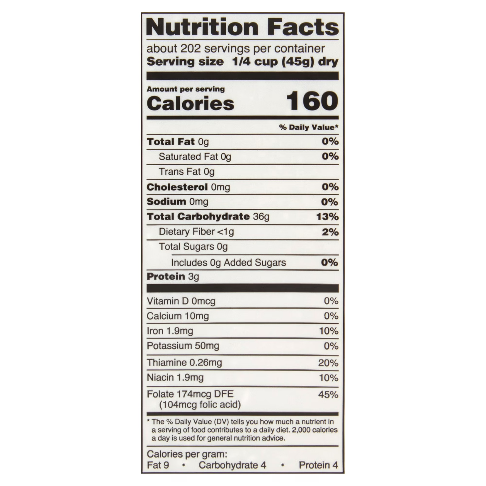 Great Value Long Grain Enriched Rice – 20 lb Bag – Bulk Pantry Staple – NEW