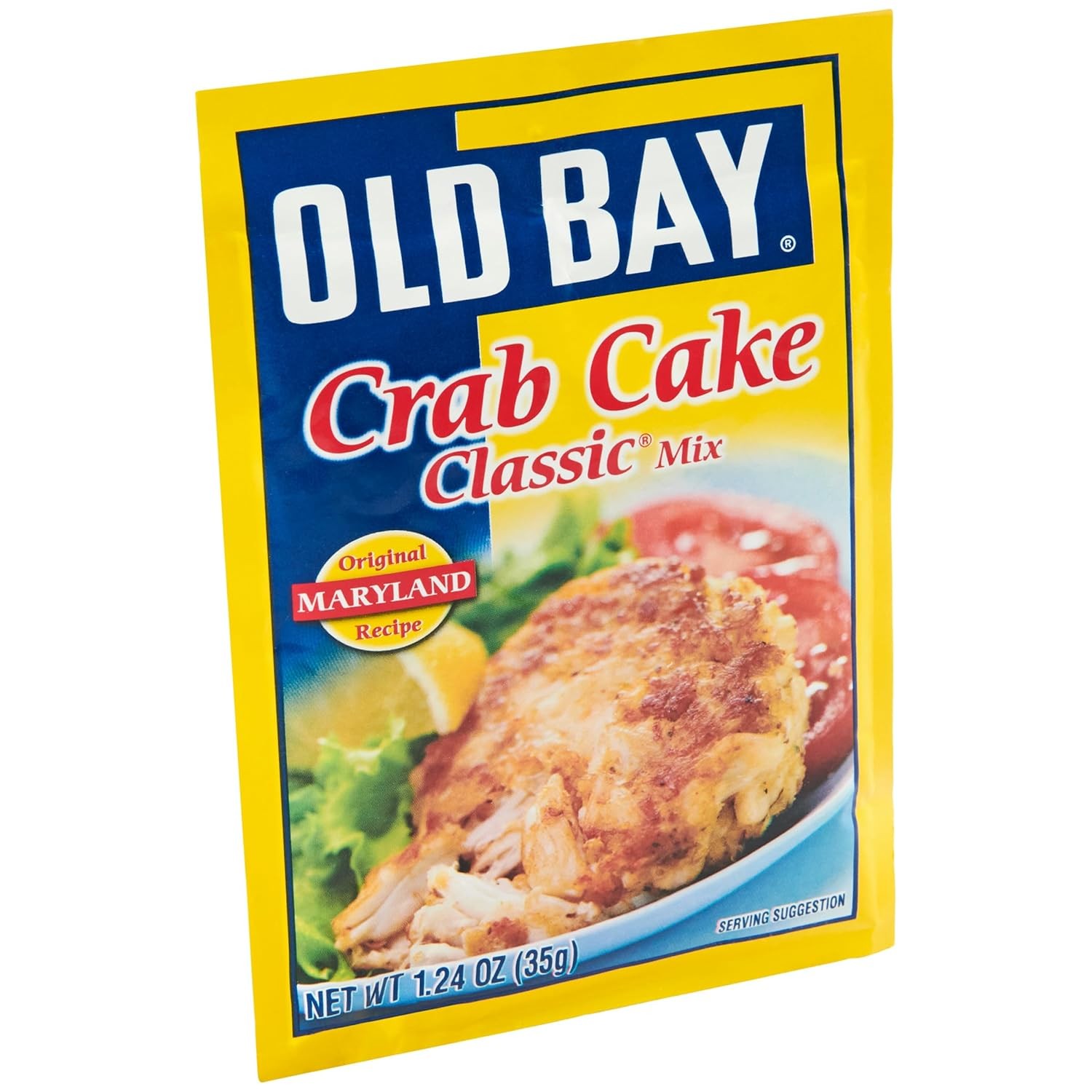 Old Bay Crab Cake Mix 1.24 oz Authentic Seasoning Crab Cake Recipe Mix