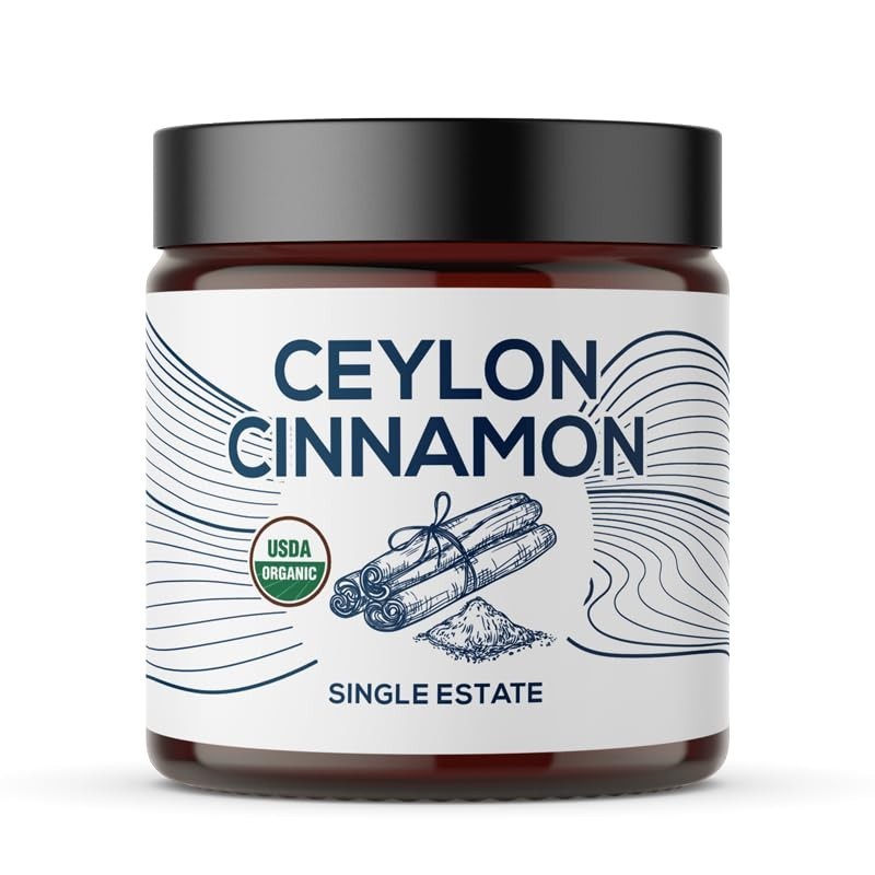 Organic Ceylon Cinnamon Powder – Organic, Non-GMO, Kosher & USDA Certified