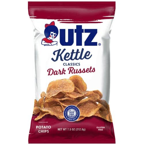 Utz Quality Foods Kettle Style Classics Dark Russets Potato Chips 1 Bag