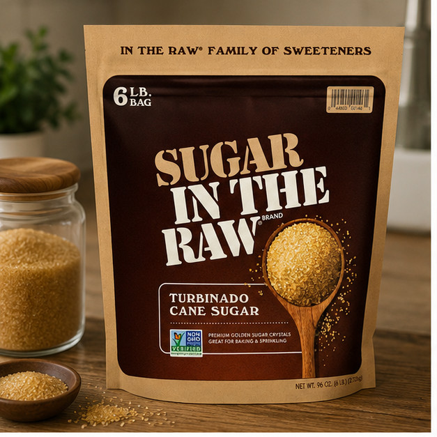 Sugar In The Raw, Turbinado Cane Sugar, 96 oz