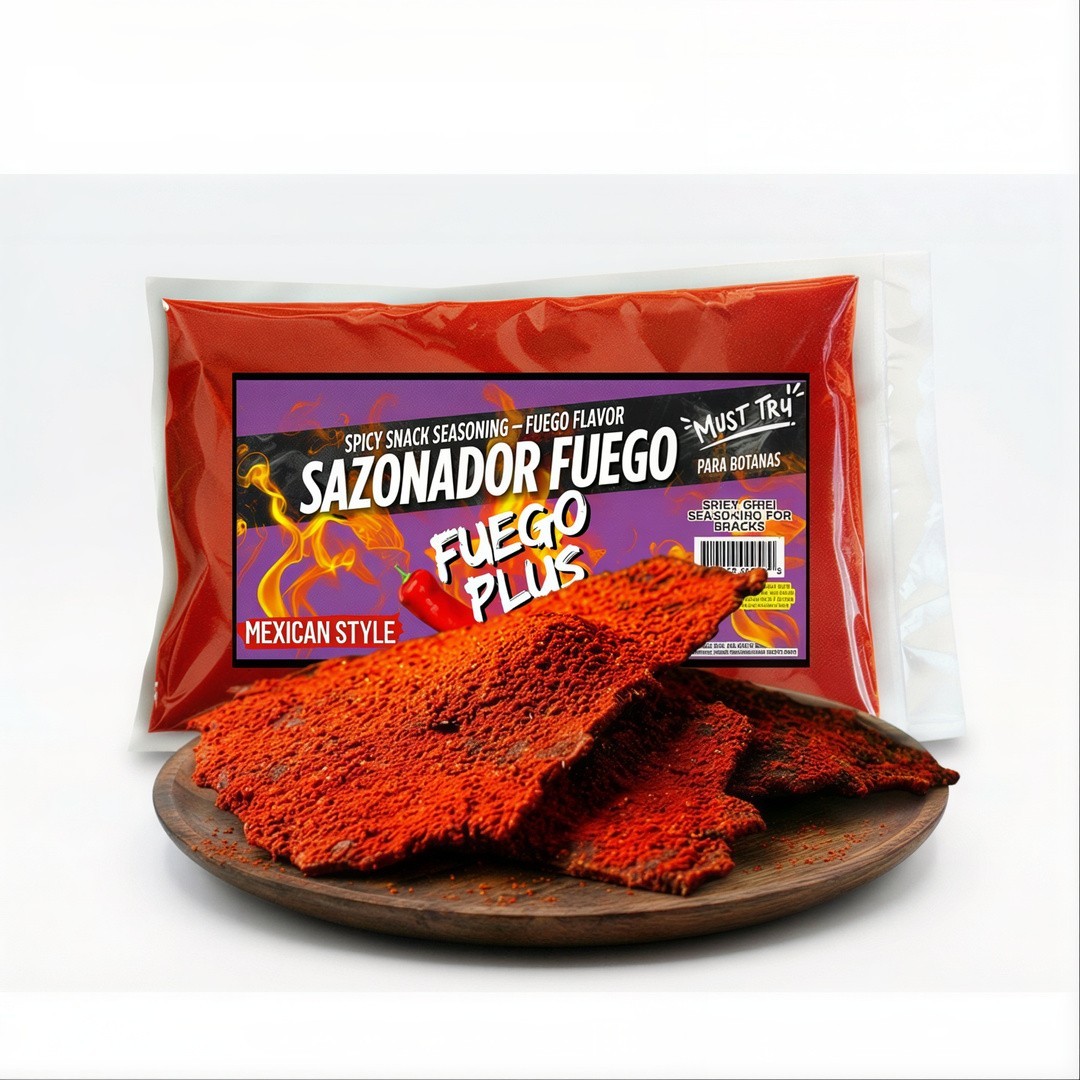 Fuego Seasoning – Extra Spicy Snack Flavor ( 3 LB) Fuego Sazonador