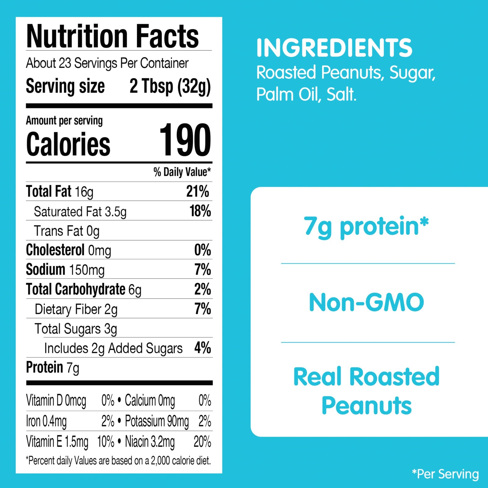 SKIPPY Natural Peanut Butter Creamy Spread, Gluten Free, 26.5 oz Jar