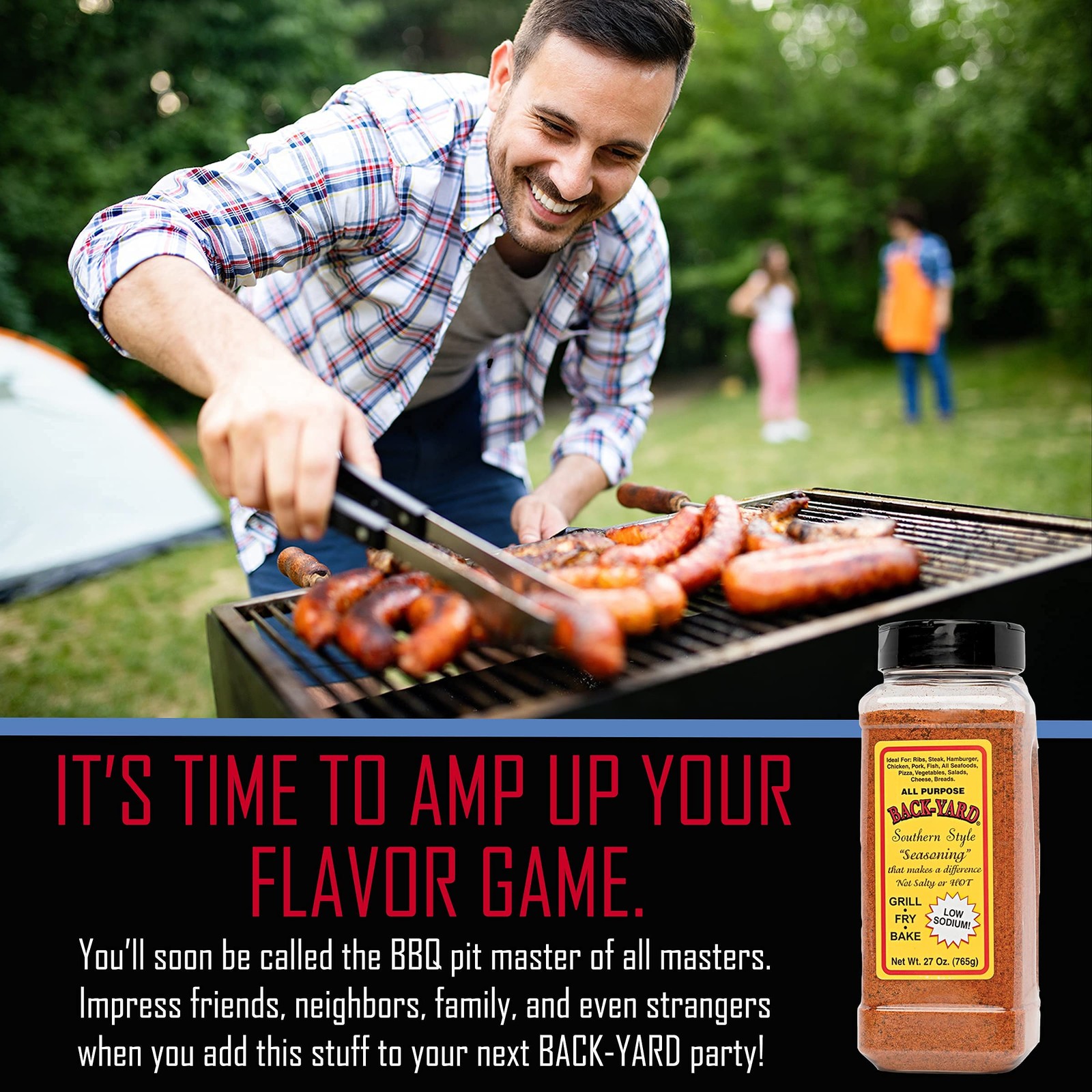 All-Purpose Seasoning – Low Sodium 75mg, Bold Southern Spice Blend for Chicke…