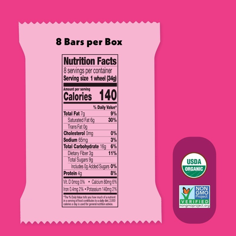 Once Upon A Farm Organic Soft Baked Strawberry Shortcake Snack Bars – 9.6oz/8ct