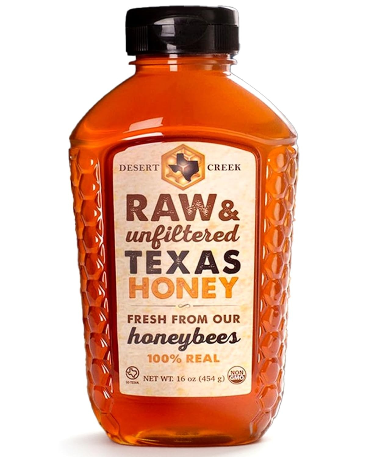 Amber Wildflower Raw Honey – 1 lb Kosher Certified Natural Sweetener